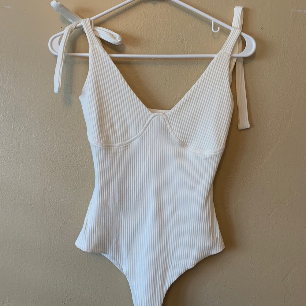 PRINCESS POLLY Clove Tie Up Bodysuit